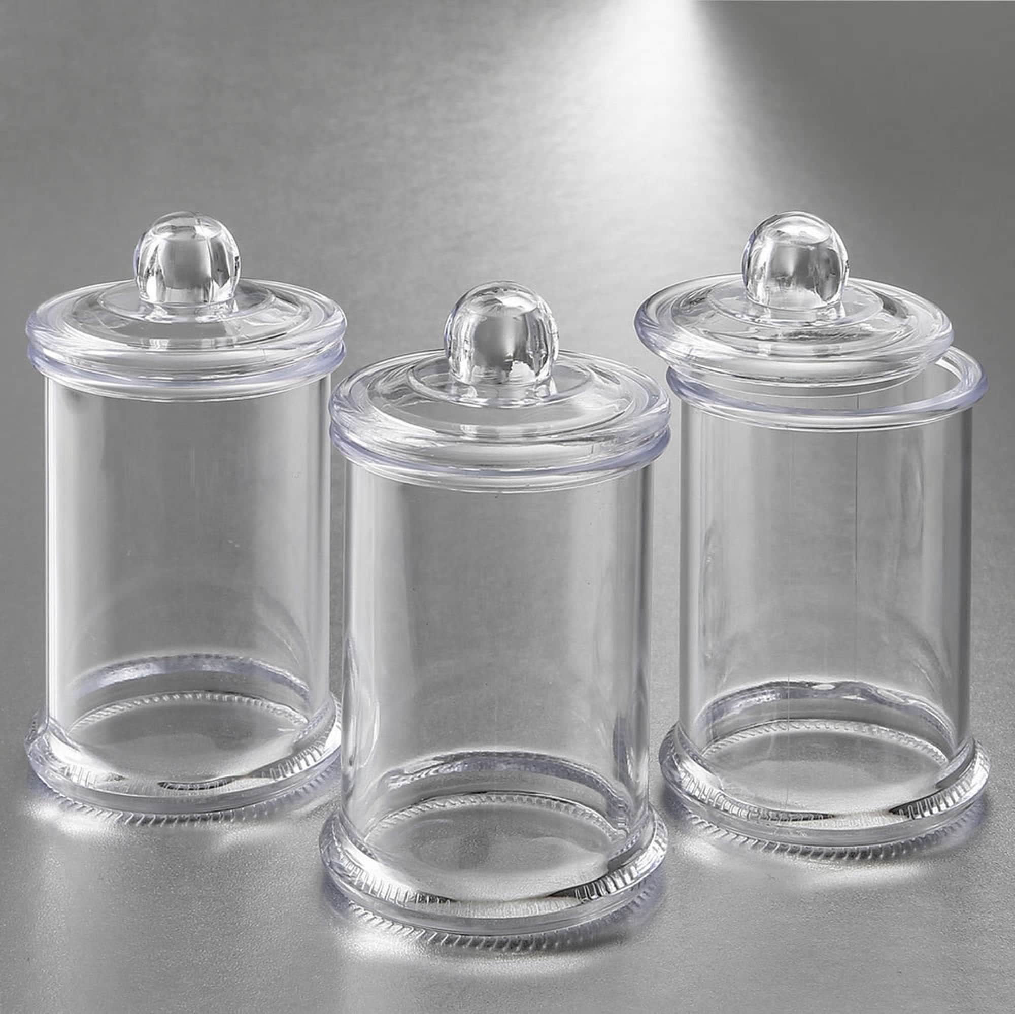 TOPZEA 12 Pack Glass Favor Jars with Airtight Lids, 8 oz Clear Glass Sugar  Spice Containers Candy Apothecary Jar, Decorative Candle Holder Kitchen