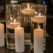 Clear Glass Vases - Set of 12 - Cylinder Wedding Centerpiece Decorations Floating Candle Holders - Can Be Engraved - MW13636 