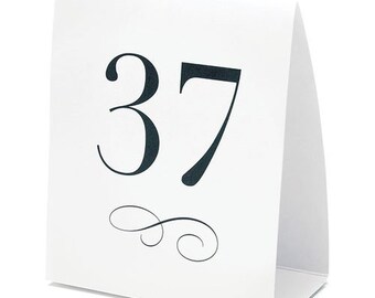 Table Number Tent - Etsy