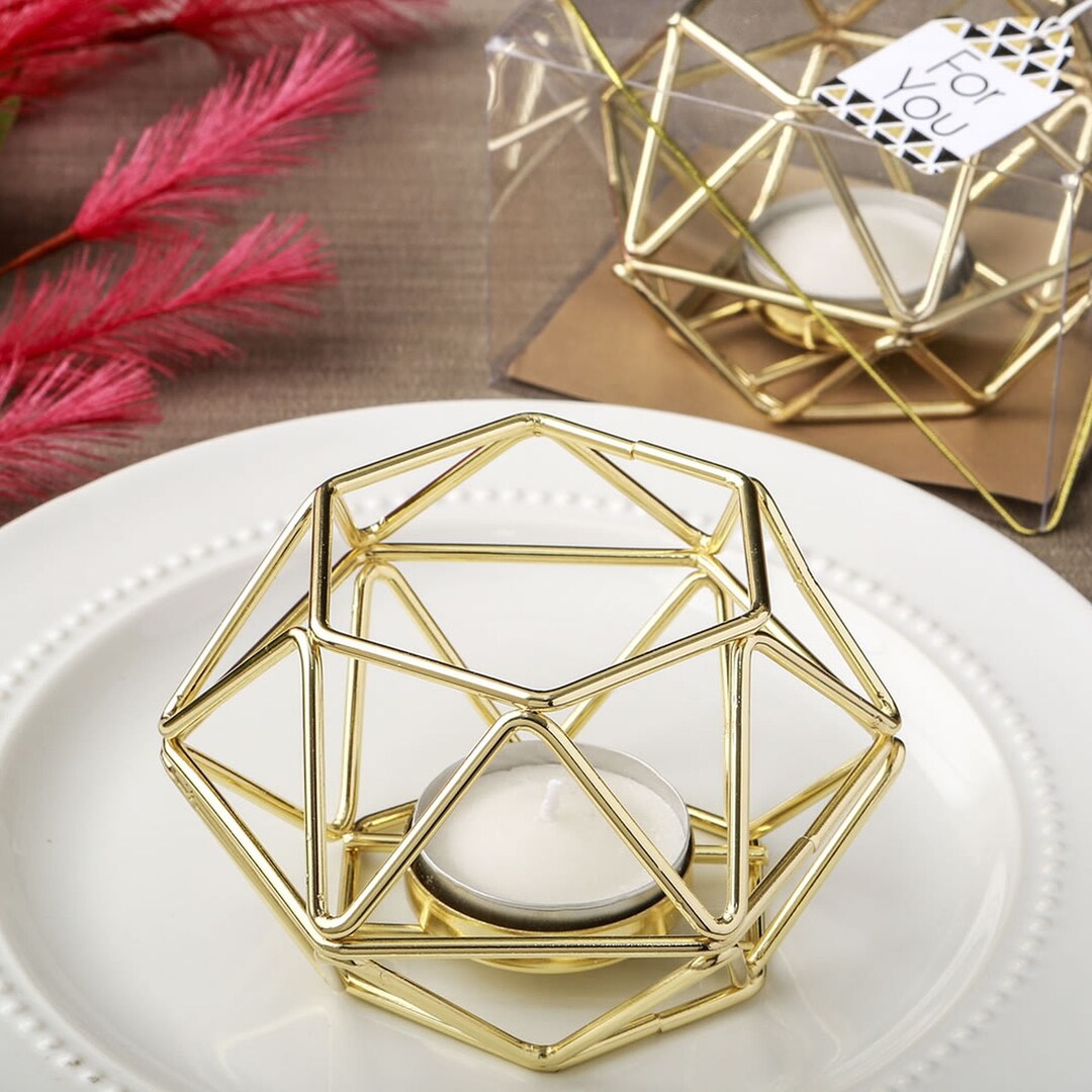 decorative candle plates