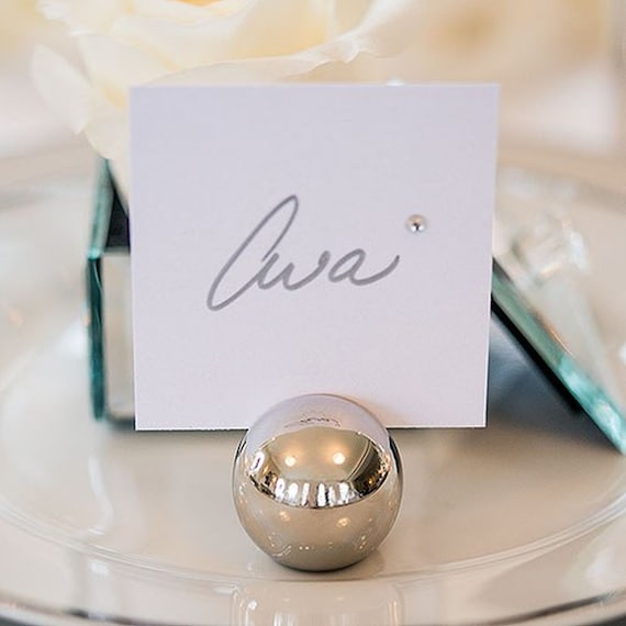 Menu place card holders online