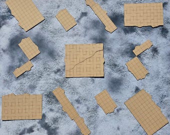 Warhammer 40K Terrain Footprints - 11th Edition