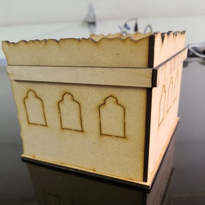 Ruined Small Square Building