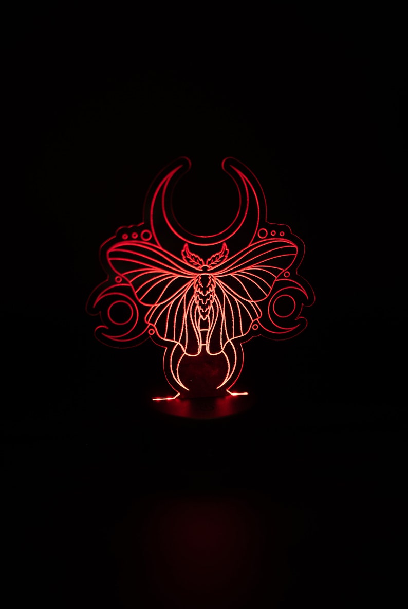 SnarkySayings Lunar Moth Light