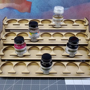 28 Bottle Testor CreateFX Paint Rack