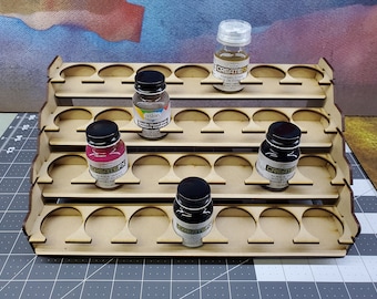 28 Bottle Testor CreateFX Paint Rack