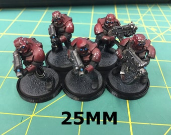 25mm 5 Man Movement Tray