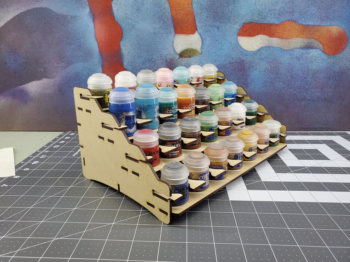 28 Pot GW/Citadel Modular Paint Rack Etsy