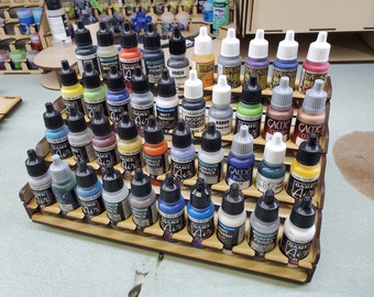 40 Bottle Vallejo/Army Painter Modular Paint Rack