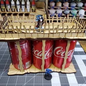 28mm Ork Lasercut Can Terrain