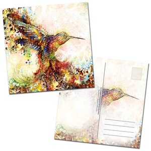 Postkarte-Pack - "Hummingbird Paradies"
