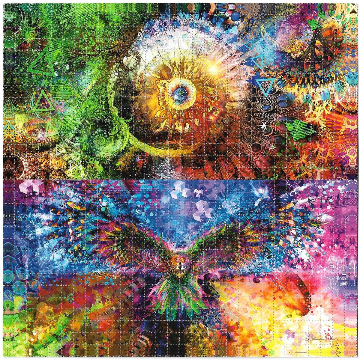 Blotter Art Uncut Sheet 01 by Natural Warp Etsy