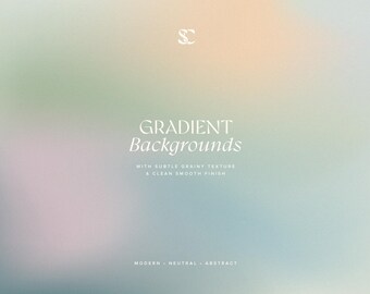 Gradient Backgrounds with Subtle Grain – 30 High-Resolution JPGs