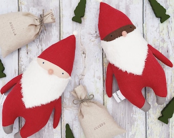 Personalised Santa doll / Father Chritmas / Santa Clause / Mr. Clause /  black santa / Christmas Decoration