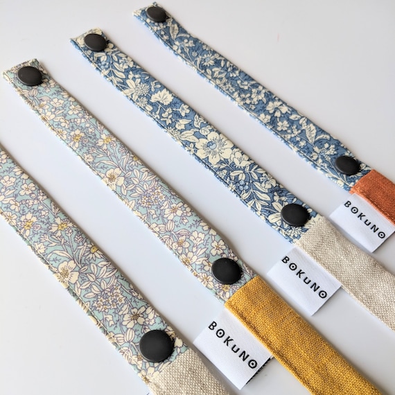 Floral and linen toy strap / toy minder / leash / sippy cup strap / bottle leash / leads / toy ties / toy saver / new baby gift / newborn
