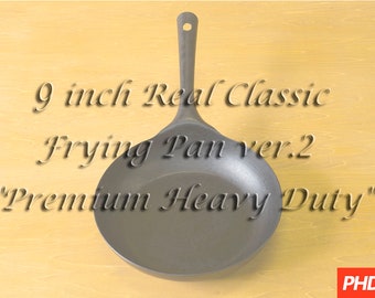 9" Real Classic Frying Pan ver.2 "Premium Heavy Duty"