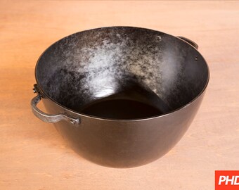 9" Real Classic Iron Pot "Premium Heavy Duty"