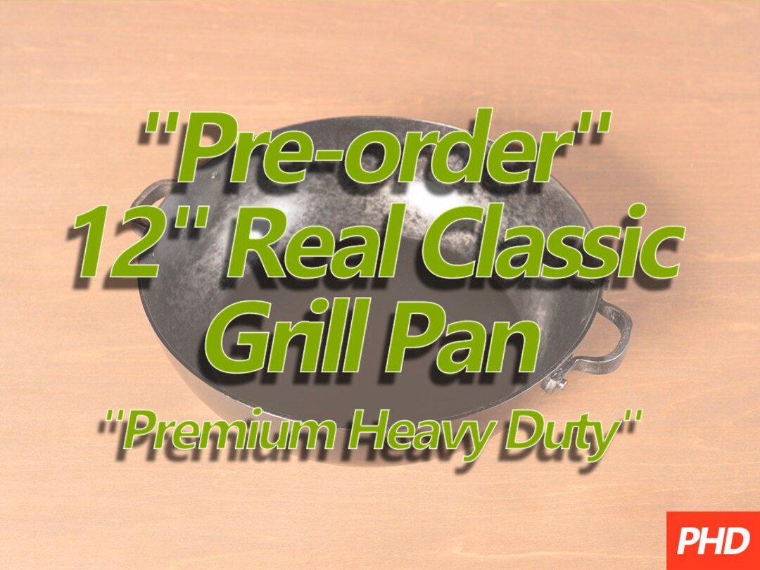 12 Real Classic Grill Pan premium Heavy Duty Etsy