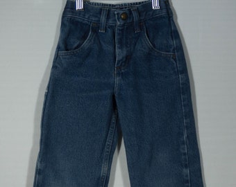 Kids Vintage Jeans Rustler's Straight Leg Bootcut - Vintage Kids Size 5 Regular