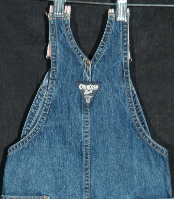 OshKosh Jean Overalls Shorts Baby Vestbak Toddler… - image 5