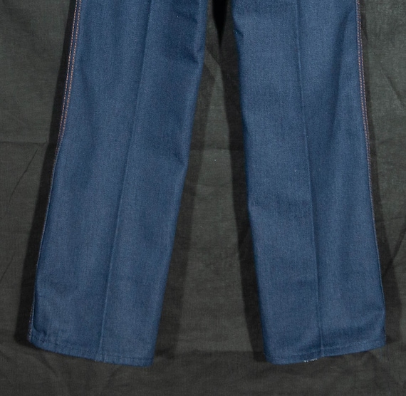70s Kids Jeans Vintage SEARS Dark Blue Mint Condi… - image 7