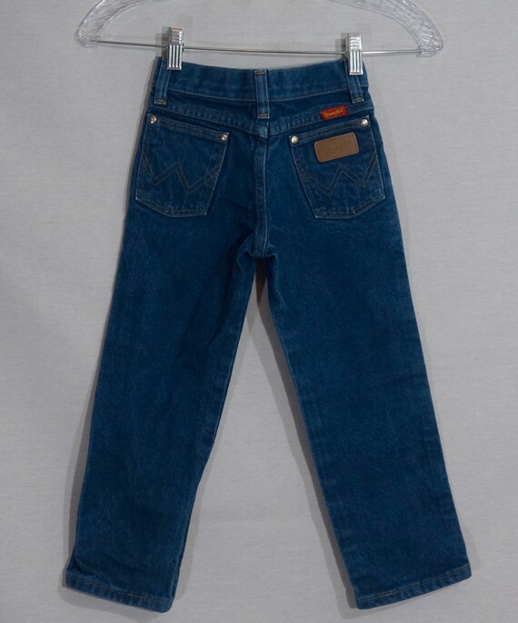 1970's Wrangler's Kids Jeans Vintage Western Denim Pa… Gem