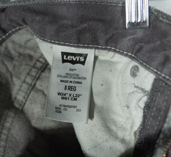 Kids Levi's Jeans Red Tab 505 Denim -  Size 8 Reg… - image 5