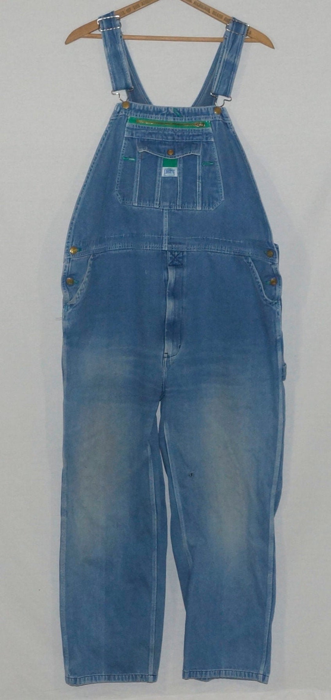 Vintage Liberty Overalls 80s Dungarees Denim Farmer Artist Etsy