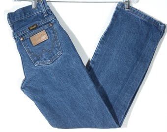 Vintage Wranglers Kids Jeans: Western Bootcut - Size 12 (24x27)