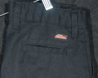 ヴィンテージ キッズ ディッキーズ 90年代 ブラック ストレートレッグ アーバンスタイル - サイズ 25 x 24