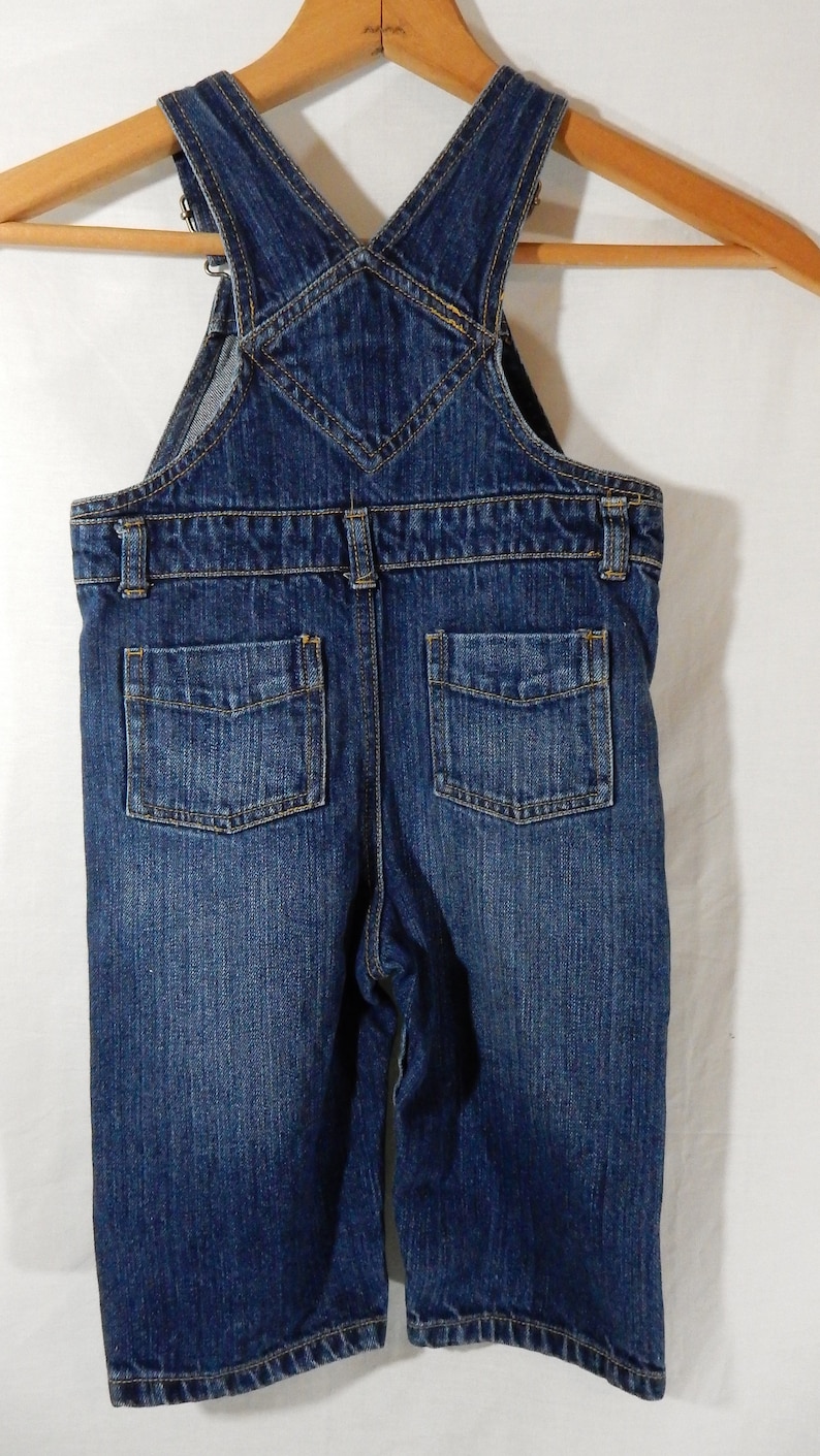 1990's Jean Baby Overalls Vintage Denim Jumper Cotton Etsy