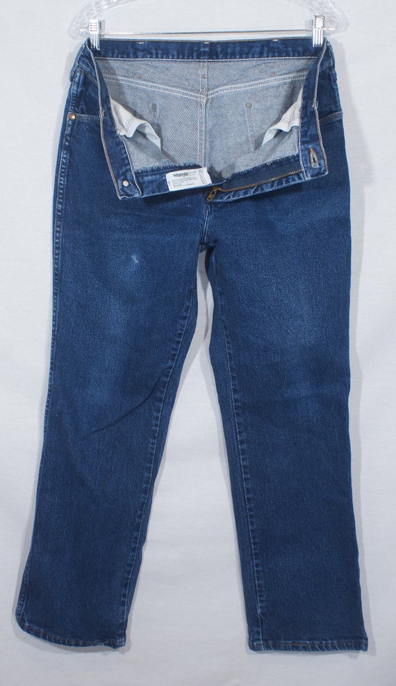 Vintage Wranglers Jeans 80s Made in USA Western B… - image 4