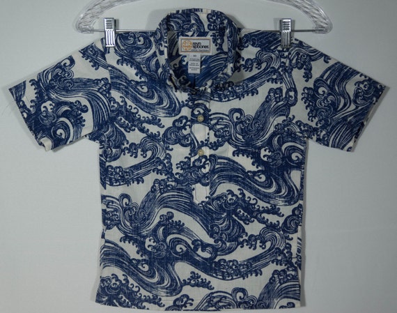 Vintage Kids Reyn Spooner Shirt Short Sleeve Hawa… - image 3