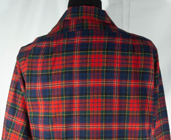 Vintage Pendleton Shirt Pure Virgin Wool Top 70s … - image 7
