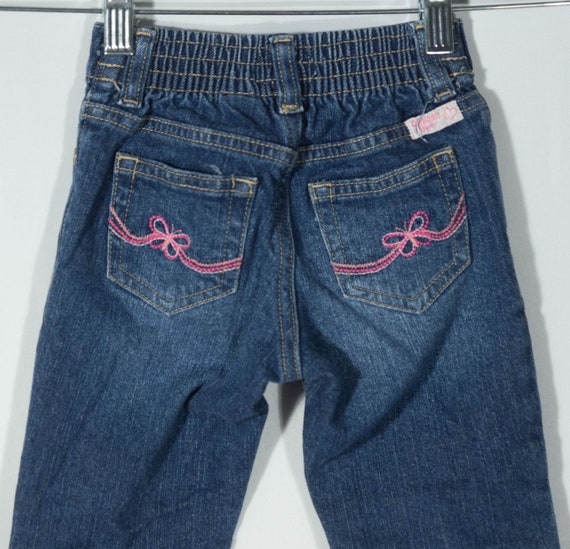 Kids OshKosh Jeans Vintage Toddler Flared Leg Cot… - image 4