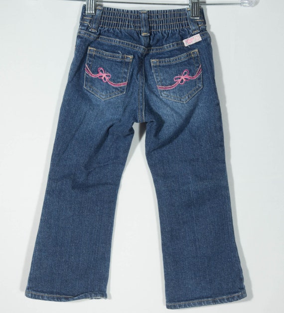 Kids OshKosh Jeans Vintage Toddler Flared Leg Cot… - image 3