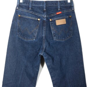Vintage Western Jeans Tillverkade i USA Wranglers Bootcut - Storlek 9 (28 x 32) bild 9