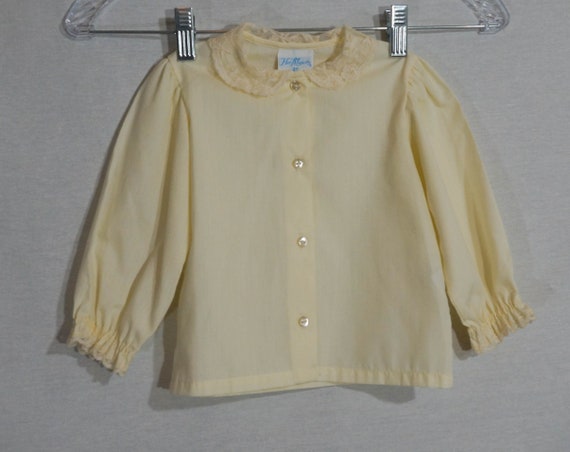 60s Girls Blouse Vintage Shirt Her Majesty Label … - image 4