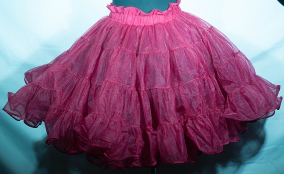 Vintage Petticoat Circle Skirt Slip Square Dance … - image 8