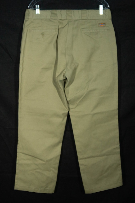 Vintage Dickies 874 Original Fit 90s Utility Pants Tan Khaki Vintage Dickies 874 Original Fit 90s Utility Pants Tan Khaki