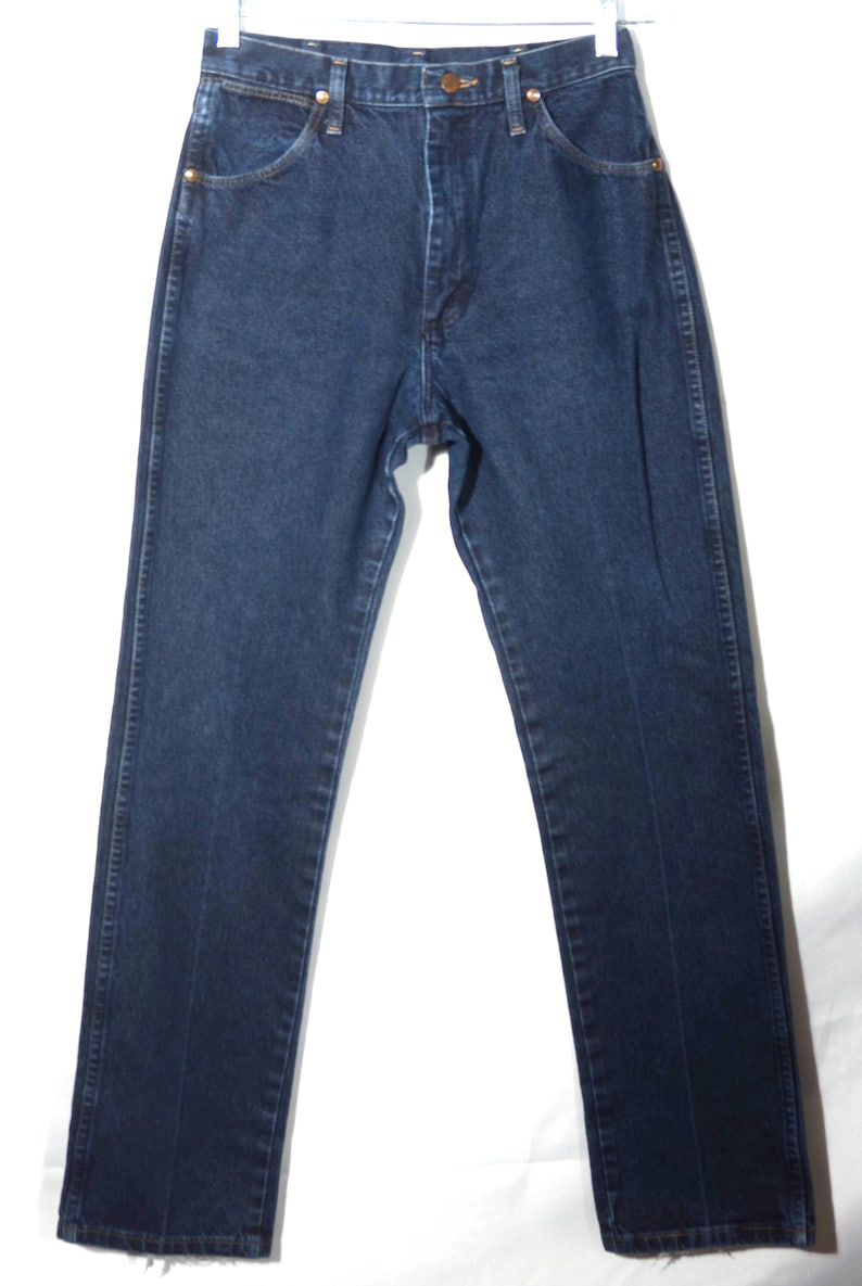 Vintage Western Jeans Tillverkade i USA Wranglers Bootcut - Storlek 9 (28 x 32) bild 5