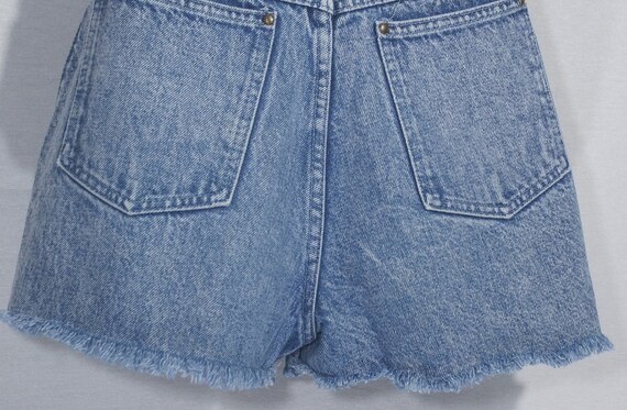 Vintage Jean Shorts Gitano Express Acid Wash Cut … - image 6