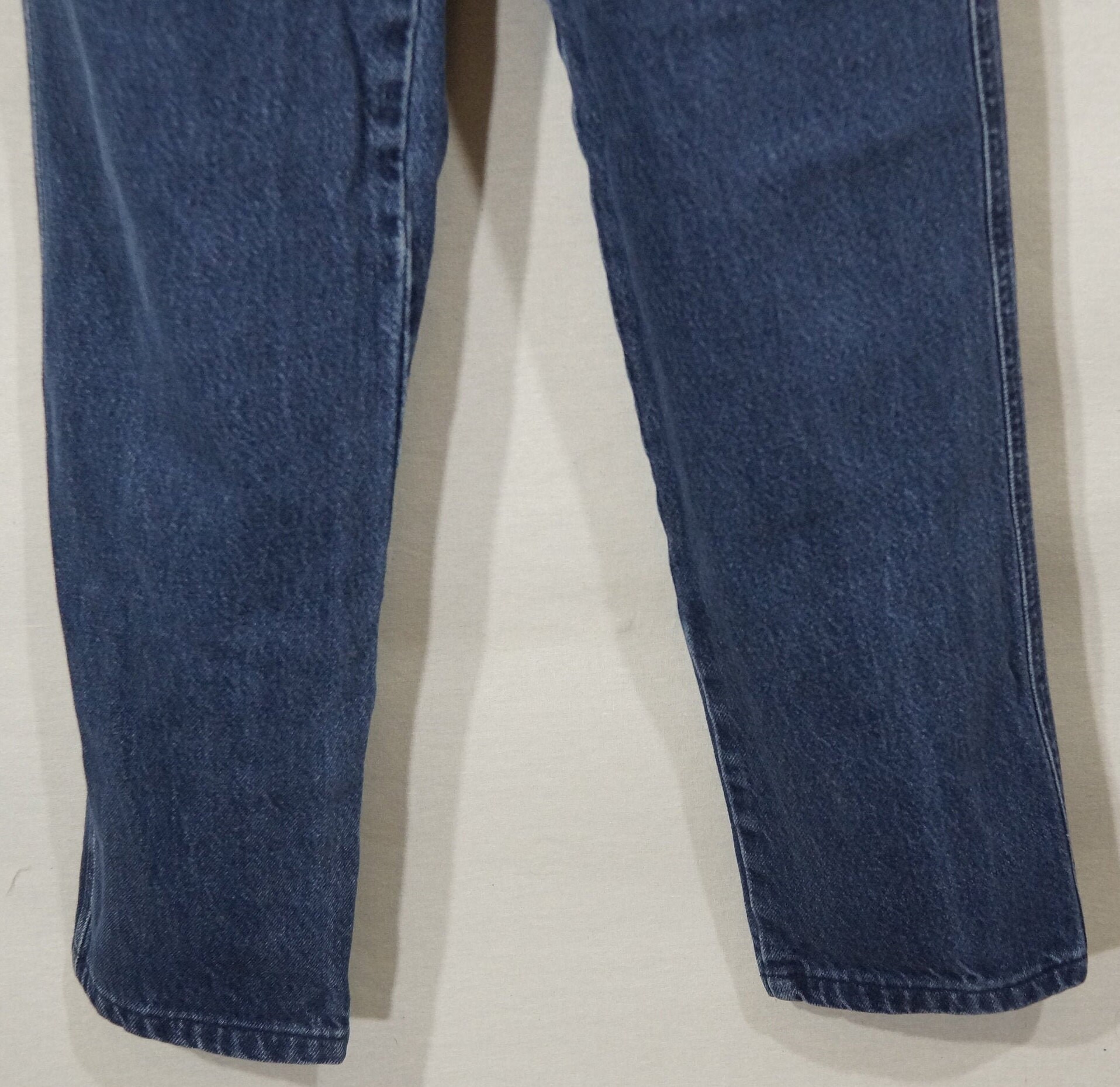 1980's Western Jeans Vintage Rockies Label Denim Saddle Back Size 9 / 27 High Waist - Nicely 