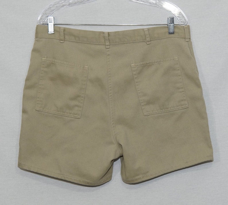 1970/'s Board Shorts Vintage Surfer Leisure Wear Snaps Oakton Ltd Label 36 Waist