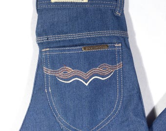 70s Vintage Live Ins Jeans - Blue Denim Kids Size 14 Slim