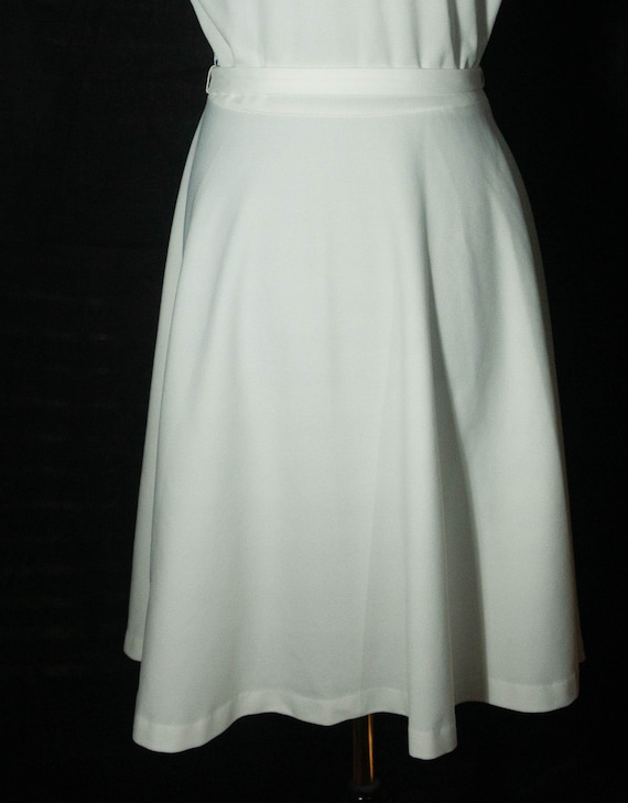 Vintage Dress 70's Montgomery Ward Wing Collar Sl… - image 7