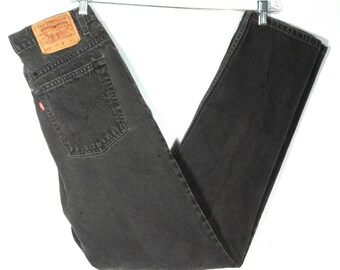 Vintage Levi's Jeans 90's Mom Jeans 1998 Label - VTG Maat 10 Slim