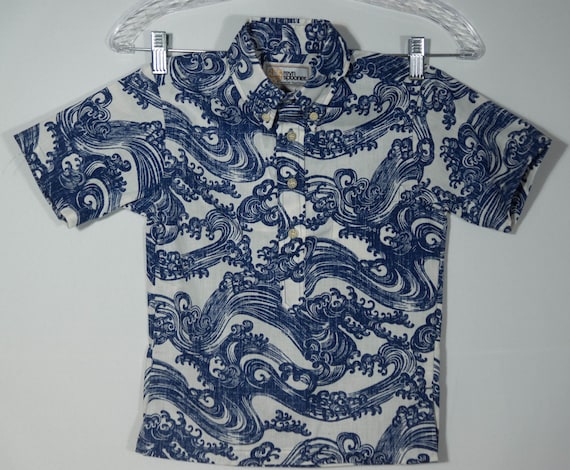 Vintage Kids Reyn Spooner Shirt Short Sleeve Hawa… - image 1