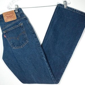 Vintage Levi&#39;s 517 Flared Jeans: USA Made Orange Tab, Size 7 Jr Long