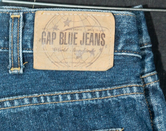 Vintage Gap Jeans Vintage Made in USA Boot Fit Denim 38 X 34 